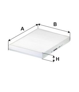 AUDI Q5 II (FY) 2.0 TFSI - 183 kW - 249 hp K 1378 Polen Filtresi