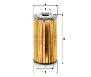 MAN TRUCK TGX (07-) 28.560 D38 - 412 kW - 560 hp HU 12 003 x Yağ Filtresi