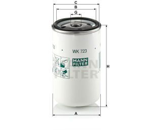 OTOKAR SULTAN - NAVIGO 145 S - 105 kW - 143 hp WK 723 Yakıt Filtresi