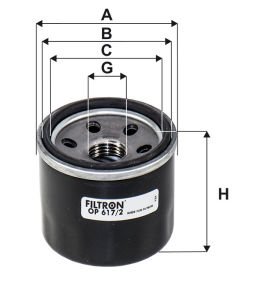 HYUNDAI Elantra III (MD) 1.6 Gamma MPi - 97 kW - 132 hp OP 617 Yağ Filtresi