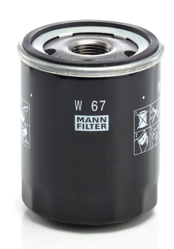 W 67 - YAĞ FİLTRESİ - MITSUBISHI LANCER VIII