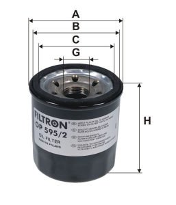 HYUNDAI i20 II 1.4 - 74 kW - 101 hp OP 595/2 Yağ Filtresi